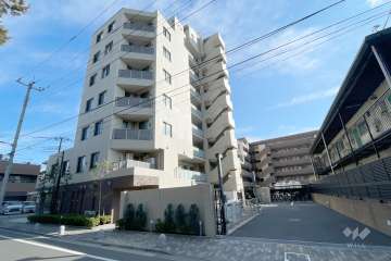 クレアホームズ北綾瀬の外観（北西側から）