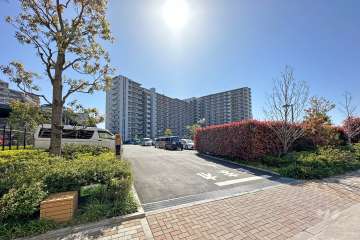 駐車場の出入り口