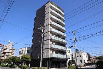 ミルーナヒルズエグラス六町の外観(南西側から)