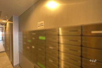 共用ポストと宅配ボックス