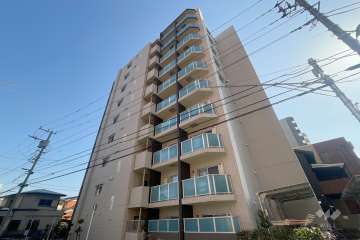 グランフォース北綾瀬の外観（北西側から）