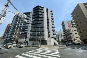 ディアレイシャス北千住の遠景（南西側から）