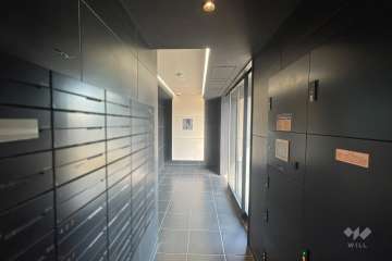 共用ポストと宅配ボックス