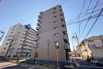 ルーブル五反野の外観（北西側から）