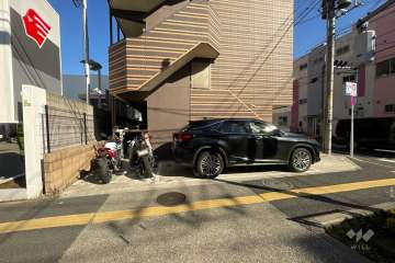 敷地内駐車場（屋外平面式）・バイク置場