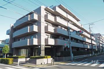 コスモ成増グランヒルの外観（南東側から）