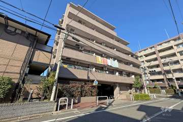 マンションの外観（北東側から）