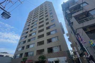 コスモ板橋グレイスアベニューの外観（南西側から）　　