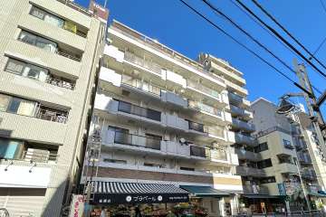 ワコーレ第二板橋の外観（南西側から）