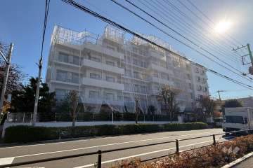 コートハウス城北中央公園の外観（北西側から）