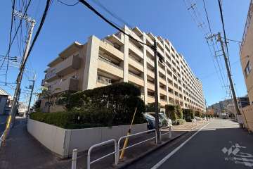 ときわ台メリーガーデンの外観（南西側から）