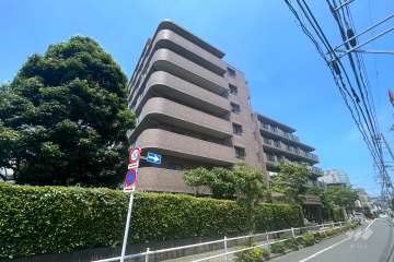 ライオンズガーデンときわ台の外観（南東側から）