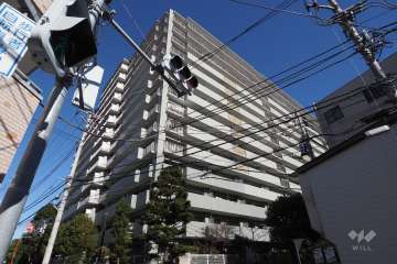 パークエステート上板橋の外観（南西側から）