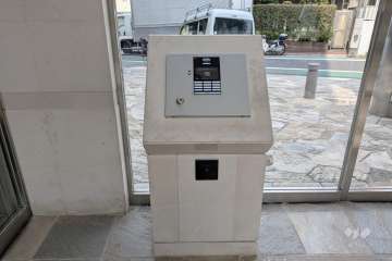 オートロックの操作盤