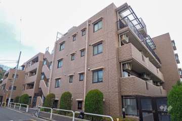 ライオンズマンション赤塚公園第２の外観（南西側から）