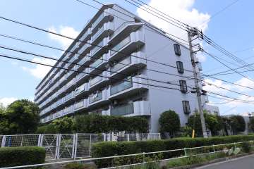 志村ハイデンスの外観（南東側から）