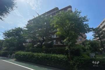 小豆沢サンハイツの外観（南東側から）