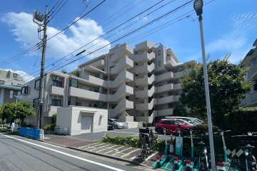東建ニューハイツ赤塚公園の外観（北西側から）