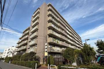 ライネスハイム志村の外観（南西側から）