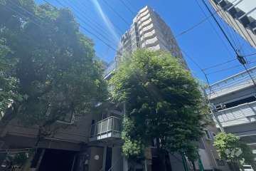 ナイスアーバン池袋山手通りの外観（北東側から）