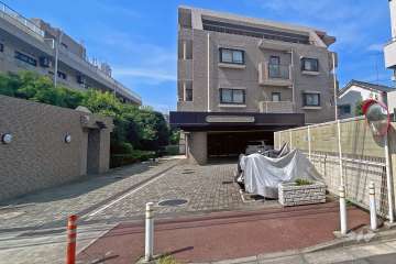 ライオンズガーデン上板橋の外観（北西側から）