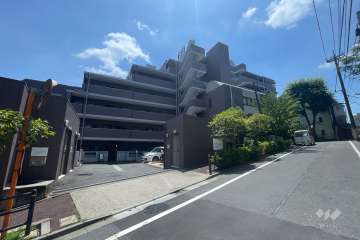 シャルマンコーポ板橋徳丸の外観（北西側から）
