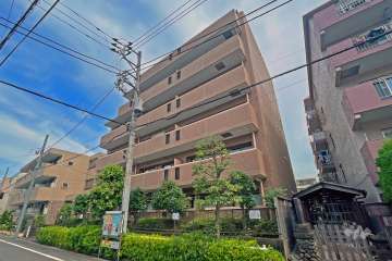 シティライブ常盤台の外観（南東側から）