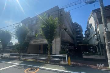 ライオンズガーデン小竹向原の外観（北西側から）