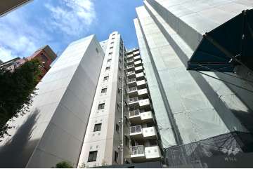 サンライン板橋本町の外観（南西側から）