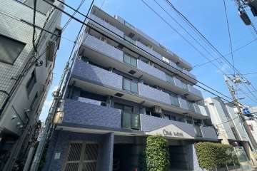 セザール蓮根の外観（南西側から）