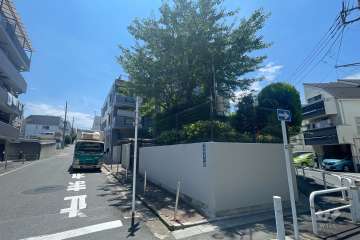 セザール赤塚ガーデンの外観（北西側から）