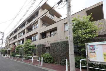 レクセルガーデン小竹向原の外観（北東側から）