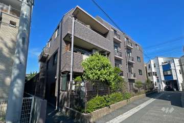 レーベンハイム常盤台八番館の外観（北西側から）