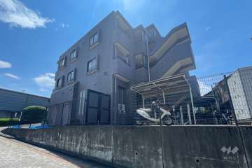 レーベンハイム下赤塚の外観（北西側から）