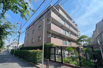 ルピナス赤塚ツインズガーデン壱番館の外観（南西側から）