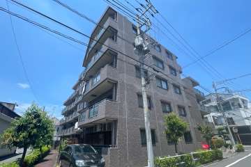 レーベンハイム常盤台ノーヴェの外観（南東側から）