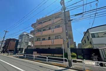 クレストフォルム蓮根城北公園の外観（北西側から）