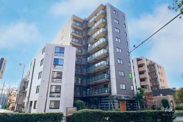 ユニーブルときわ台の外観（東側から）