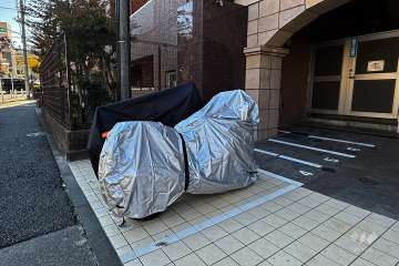 バイク置場