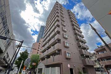 エクセリア池袋ウエストの外観（東側から）