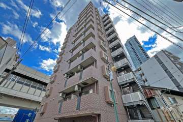 エクセリア池袋ウエストの外観（北側から）