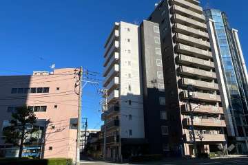 ヴェルト板橋イーストの遠景（南西側から）