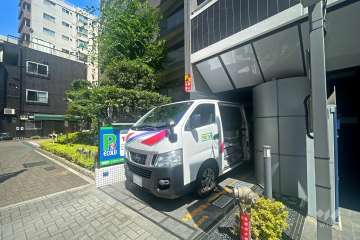 敷地内のコインパーキング