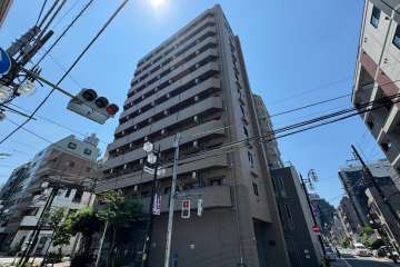 グローバン板橋の外観（北西側から）