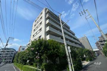 イニシア蓮根の外観（南西側から）