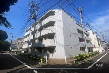 プレールドゥーク東京ノース３の外観（東北側から）