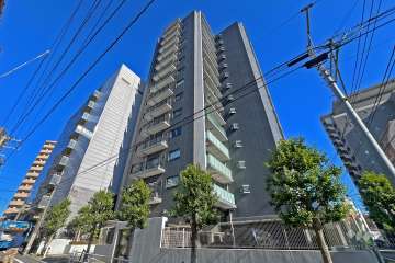 シティハウス板橋大山の外観（南西側から）