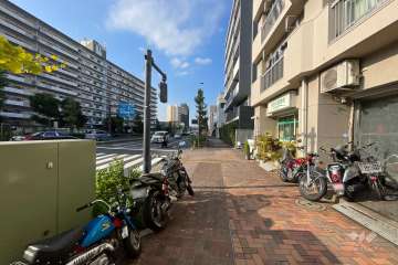 敷地南西側の前面道路（国道17号・中山道）　　