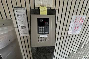 オートロックの操作盤