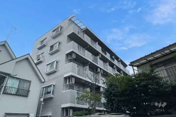 クリオ小竹向原壱番館の外観（南西側から）